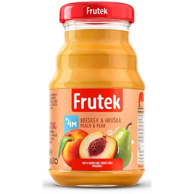 Sokic Breskva/Kruska Fructal 125 ml