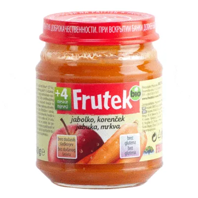 Kašica Jabuka Šargarepa Frutek 120 g
