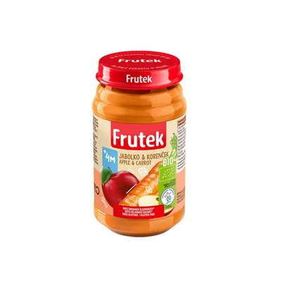 Kašica Šargarepa Jabuka Frutek 190 g