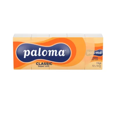 Maramice Papirne Classic 3sl. 10x10 Paloma