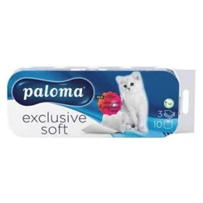 Toaletni Papir 3sl Exclusive Soft Paloma