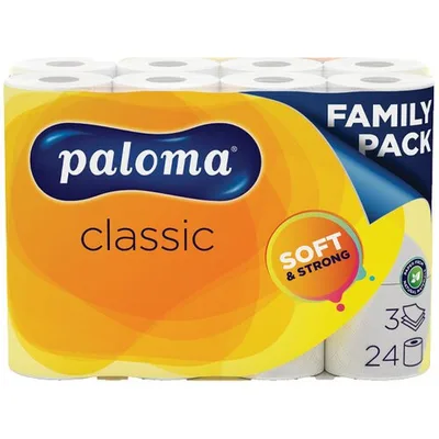 Toalet Papir Classic Paloma 3sl