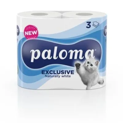 Toalet Papir Exclusive Paloma 3sl