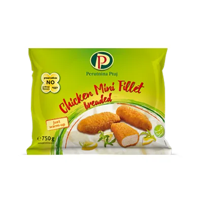 Perutnina Ptuj Panirani Pileći Mini File Smrznuti Ptuj 1 kg