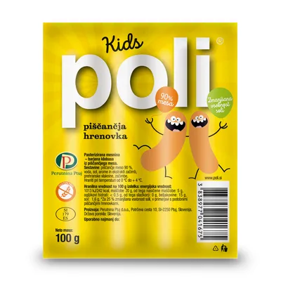 Hrenovka Pileća V Poli Kids 100 g