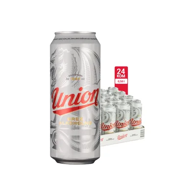 Pivo Union Bezalkoholno 3 1 Gratis 500 ml