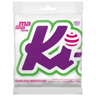 Bombone Twist Malina Jogurt Kiki 100 g
