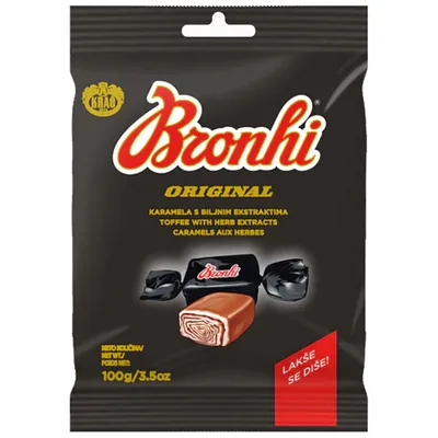 Bombone Bronhi Kraš 200 g