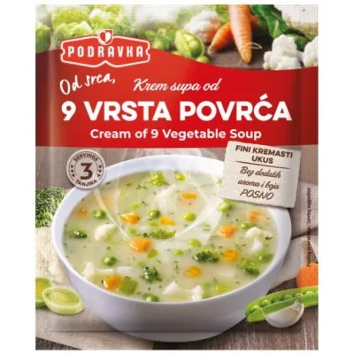 Podravka Supa Krem 9 Vrsta Povrca 45 g