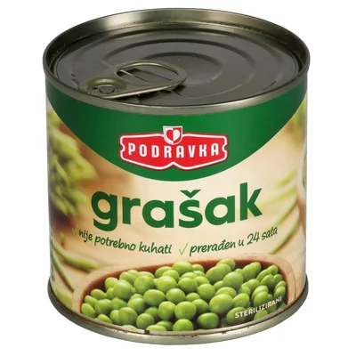 Podravka Grašak Limenka 280 g