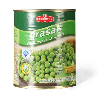 Podravka Grasak Limenka 850 g