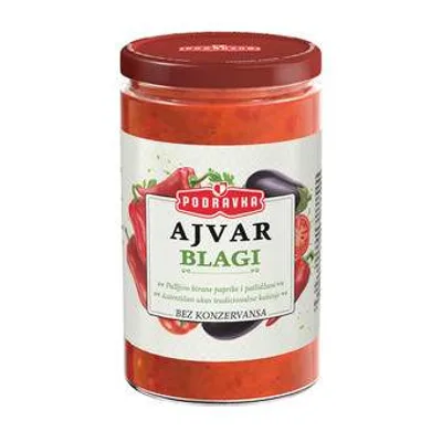 Podravka Kiselisi Ajvar Blagi 690 g