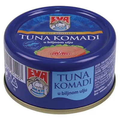 Podravka Tuna Komadi Eva 80 g