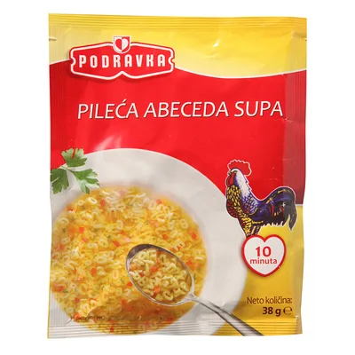 Podravka Supa Pileca Abeceda 38 g