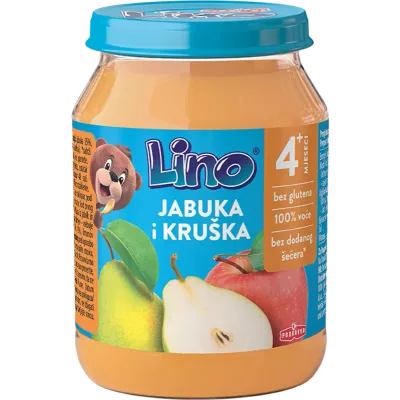 Kasica Jabuka/Kruska Lino 190 g