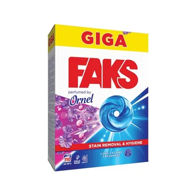 Deterdžent Za Veš By 100pr Ornel Faks 7,5 kg