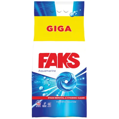 Deterdžent Za Veš Aquamarine 110pr Faks 8,25 kg