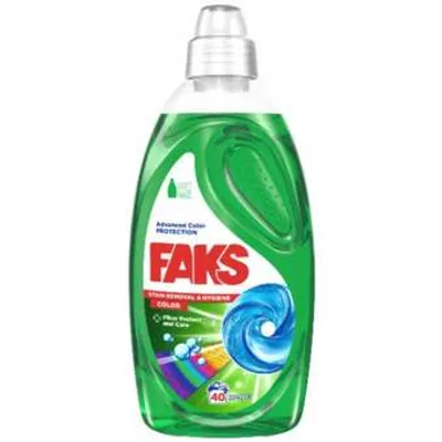 Deterdžent Faks Gel Color 40 Pranja Saponia 1,8 L