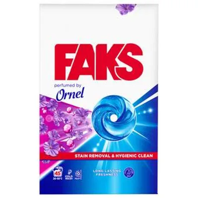 Deterdžent Faks By Ornel 40 Pranja Kutija Saponia 3 kg