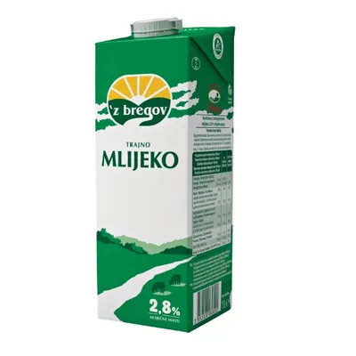 Mleko Uht 1%mm Tb Z Bregov 1 L