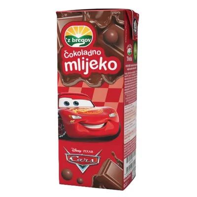 Vindija Mleko Čokoladno Zbregov Disney 200 ml