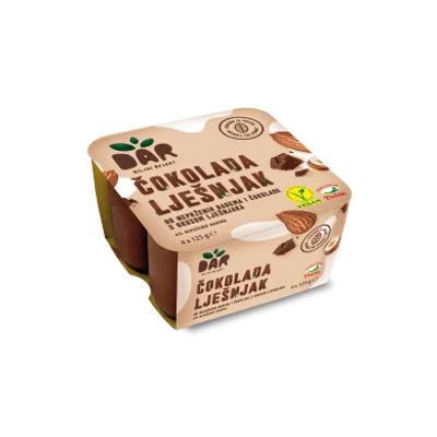 Desert Biljni Čokolada Lešnik Dar 500 g