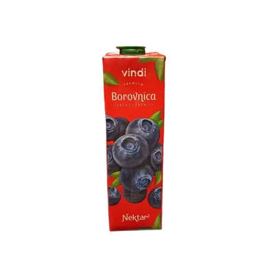 Vindija Voćni Nektar Borovnica Brik 200 ml