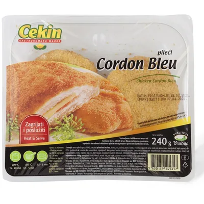 Cekin Pileći Panirani Cordon Blue 240 g