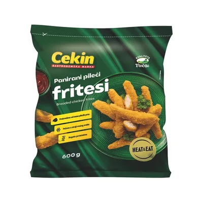 Vindija Panirani Pileći Fritesi Smrzn 600 g