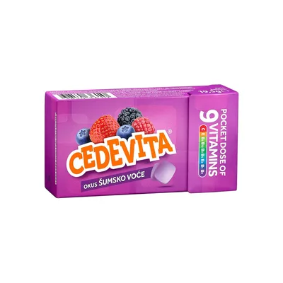 Cedevita Sa Ukusom Šumskog Voća Bombonice 18 g