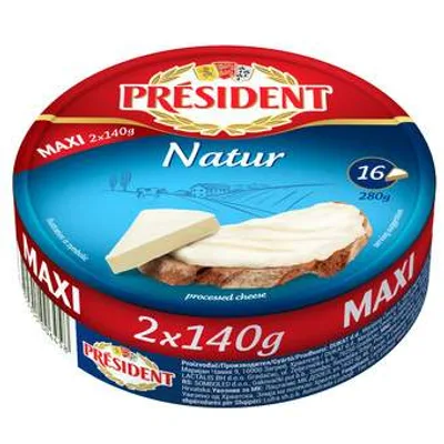 President Topljeni Sir Natur Maxi 280 g