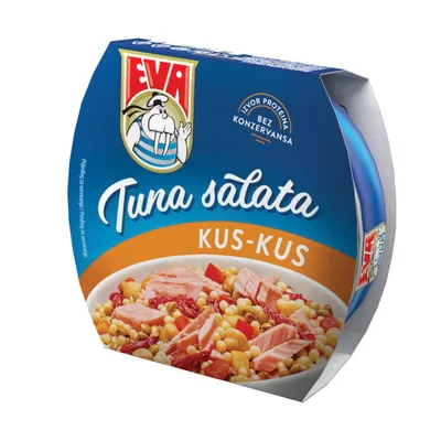 Tuna Salata Kus-Kus Eva 160 g