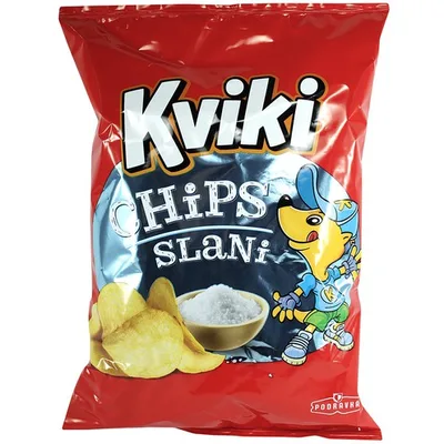 Podravka Kviki Cips Slani 150 g