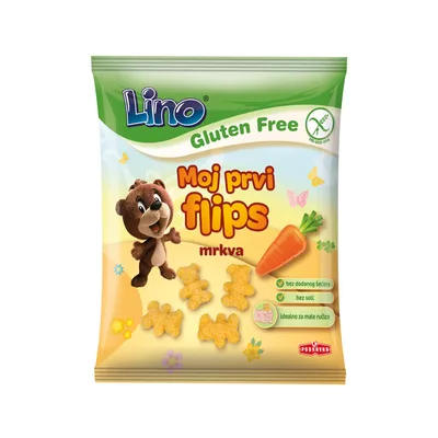 Flips Moj Prvi Šargarepa Lino 35 g