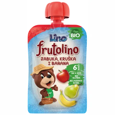 Kašica Frutolino Jab&kruš&ban 100 g