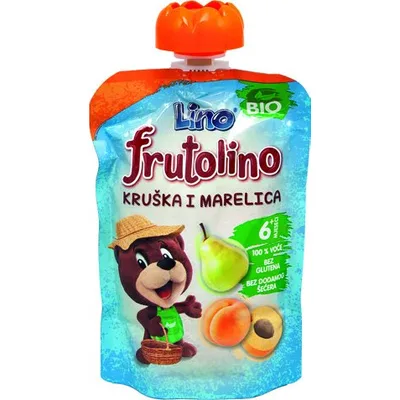 Kašica Frutolino Kruška&marel 100 g