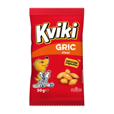 Podravka Kviki Gric Perece Slane 200 g