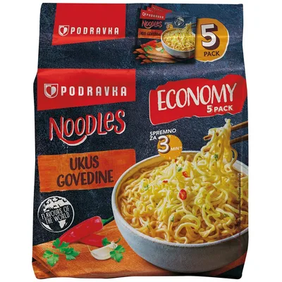 Podravka Nudle Govedje 75 g