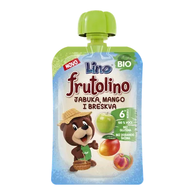Voćni Dezert Jabuka Mango Breskva Frutolino 100 g