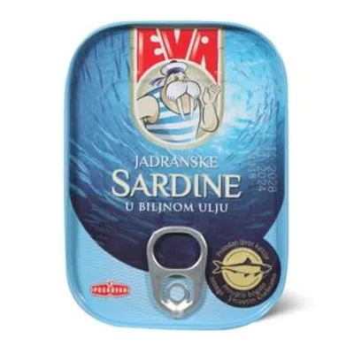 Podravka Sardina Eva U Biljnom Ulju 100 g