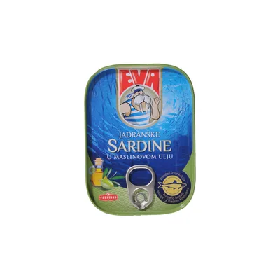 Sardina Maslin.Ulje Jadran Eva Podr 100 g
