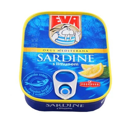 Podravka Sardina Eva Limun 100 g