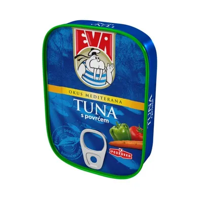 Tuna S Povrćem Eva 100 g