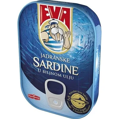 Podravka Sardina U Biljnom Ulju Rovinj 95 g