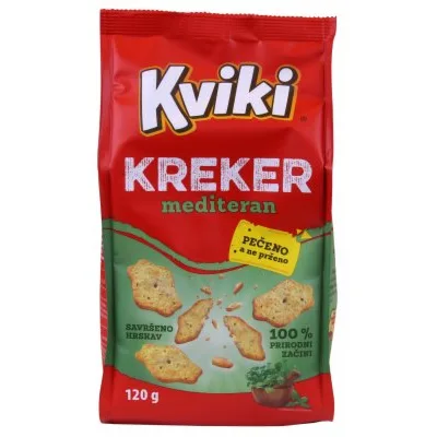 Krekeri Mediteranski Kviki 120 g