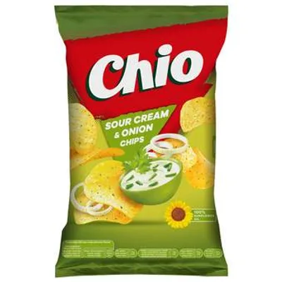 Cips Chio Sour Cream N Onion Atlantic 130 g