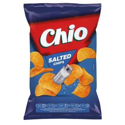 Čips Chio Rebrasti Slani 80 g