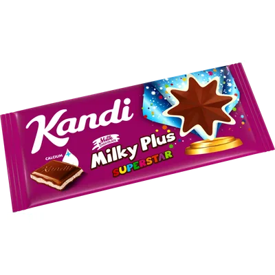 Čokolada Milky Plus Kandit 90 g
