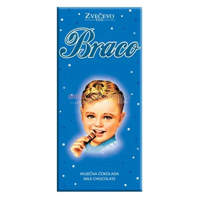 Cok.Braco Mlecna Zvecevo 75 g