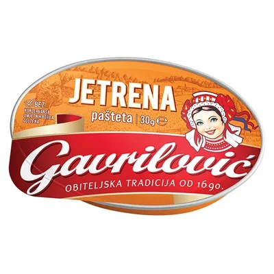 Pašteta Jetrena Gavrilović 30 g